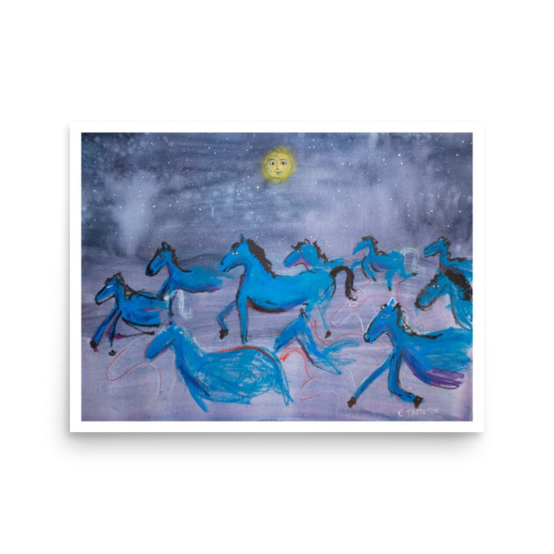 Blue Horses