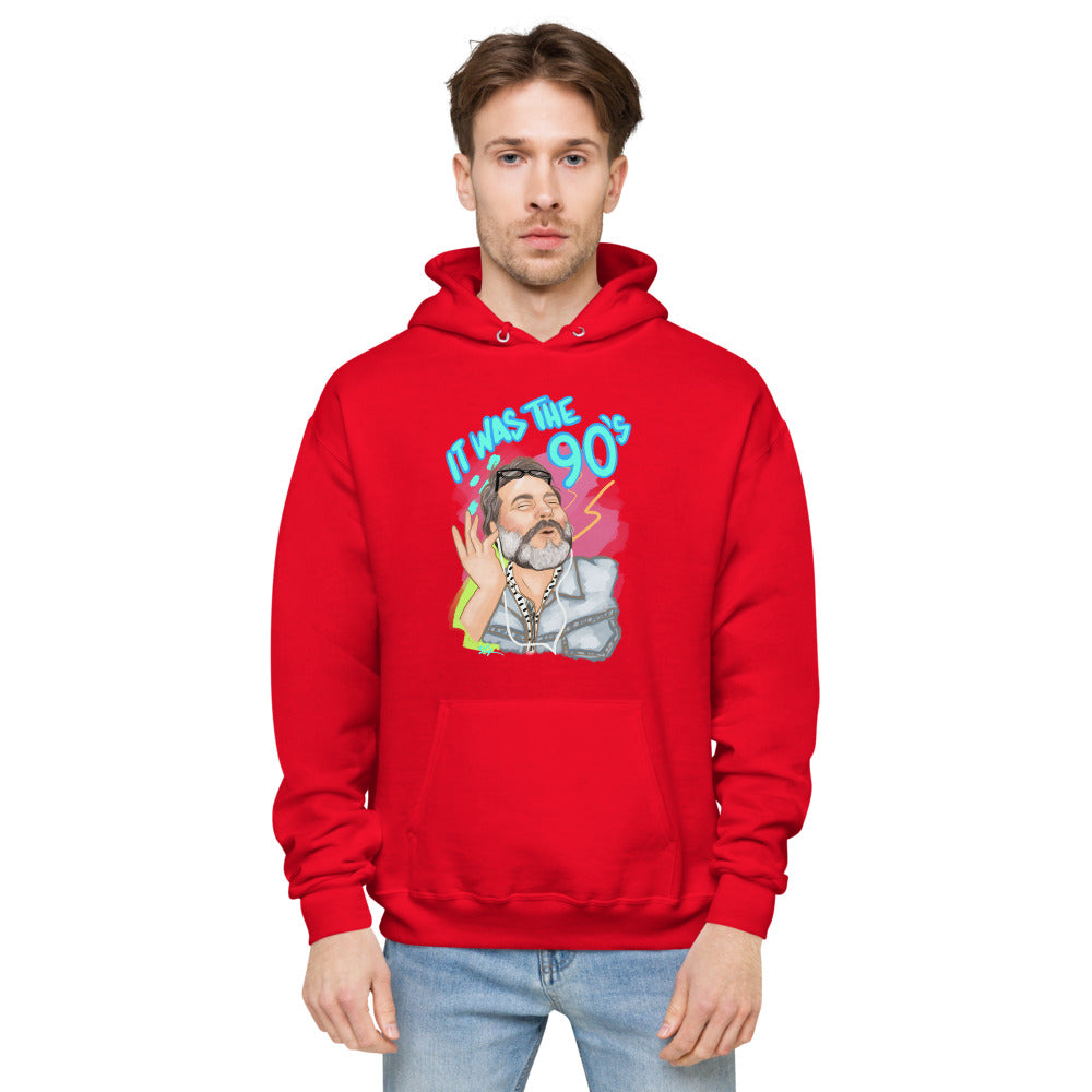 It Was The 90s Unisex fleece hoodie